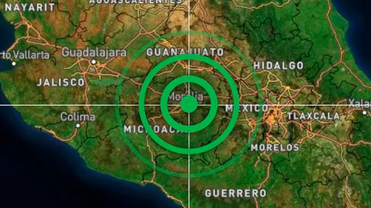 Sismo magnitud 4.0 sorprende a los morelianos este sábado