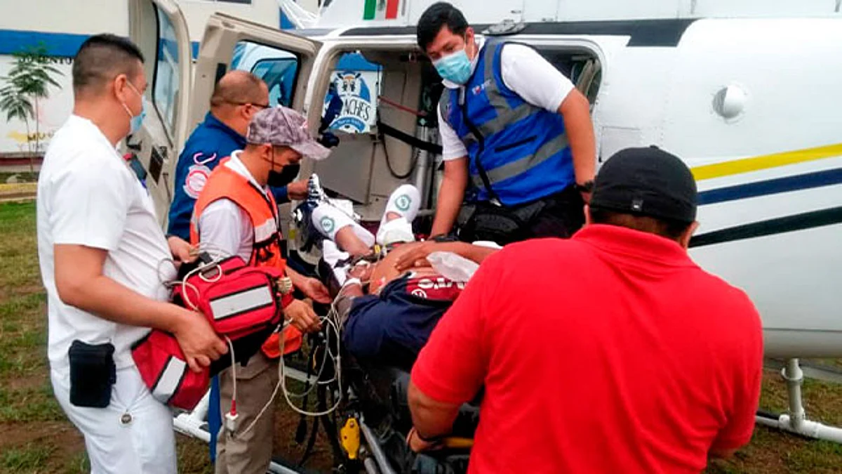 Se realizó el traslado al hospital Ángeles de Morelia, para emprender así las acciones médicas necesarias