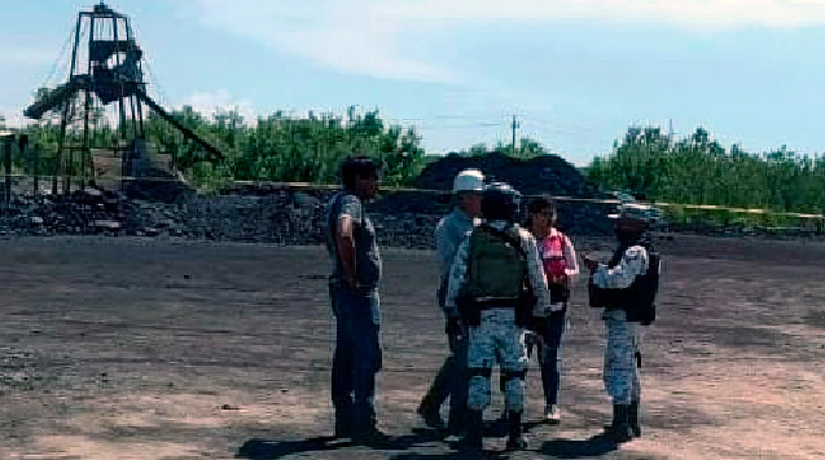 Colapsa pozo de carbón en Coahuila; reportan al menos 9 mineros atrapados