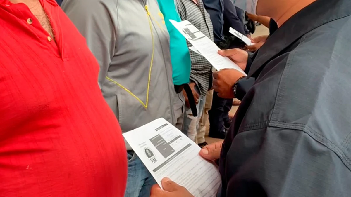 La FGE identificó a los detenidos