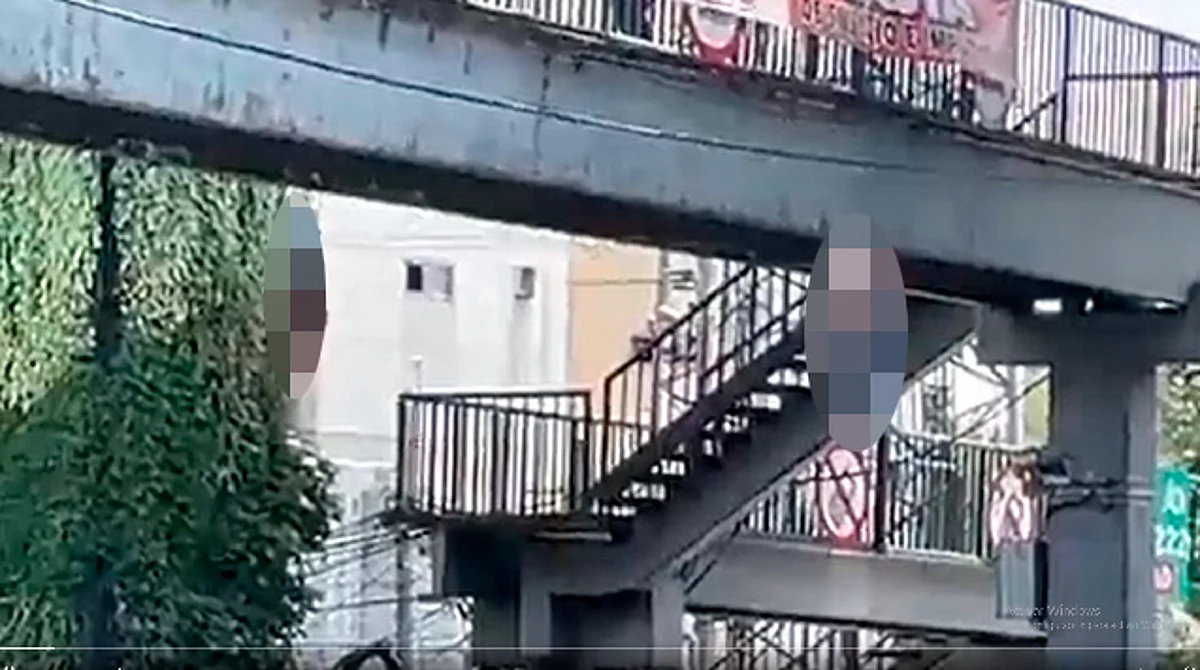 Reportan cadáveres colgados de puente peatonal en CDXM; se trataba de protesta