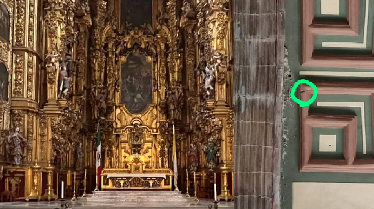 Sismo sí dejó daños; cayeron trozos de la cúpula de la Catedral Metropolitana