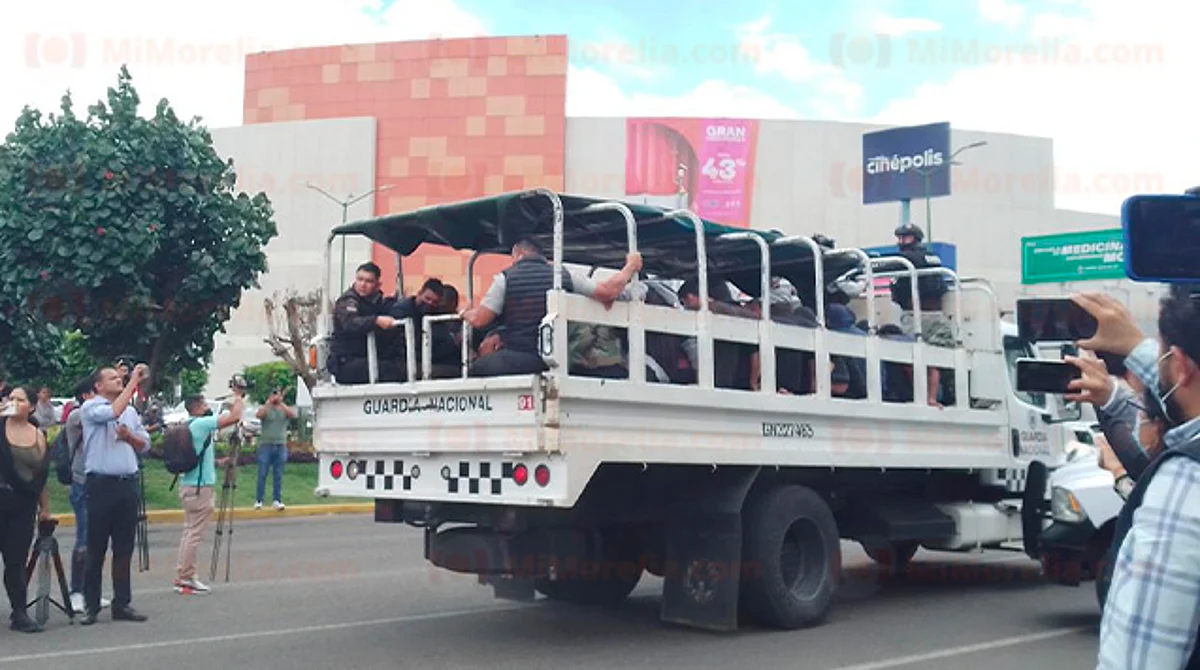 Trasladan a los 164 detenidos al Cereso de Mil Cumbres; declaran legal su detención