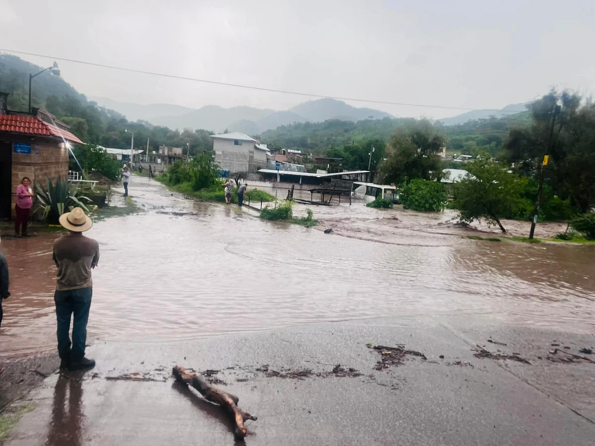 El cause del río se llevó todo a su paso