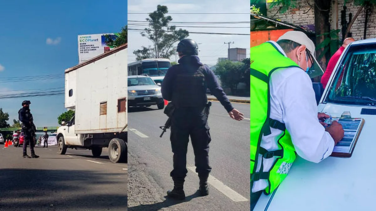 Se verificó la documentación de las unidades y los operadores, las condiciones de los vehículos y de ser necesario, el levantamiento de infracciones
