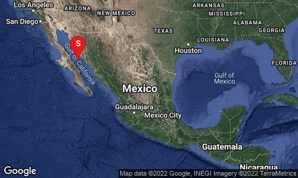 Tiembla en Baja California Sur; magnitud preliminar de 5.1
