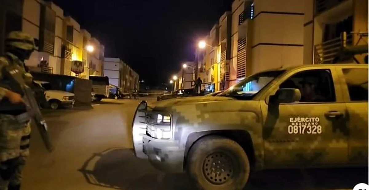 Unos departamentos habían sido rafagueados horas antes del crimen