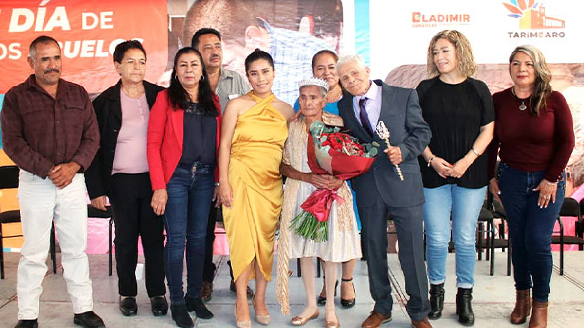 Festeja DIF Tarímbaro a mil abuelitos en su día
