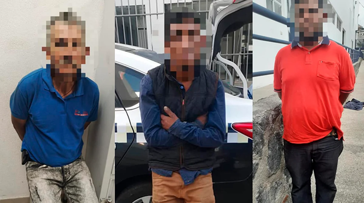 Los detenidos fueron presentados ante la autoridad competente