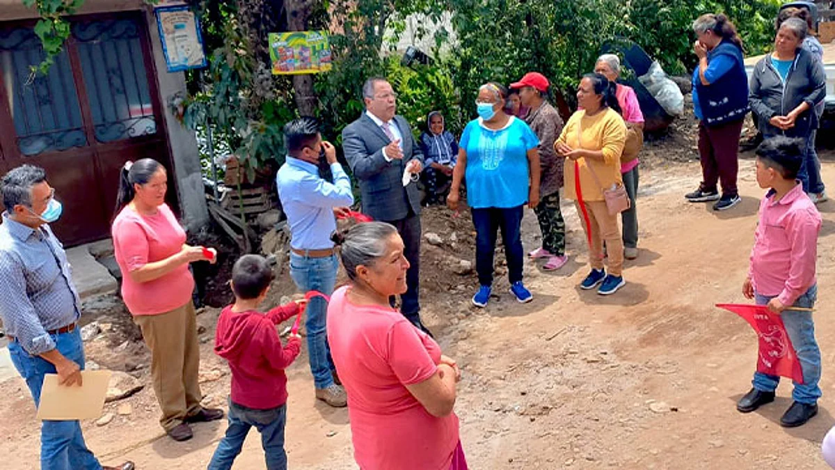 Arranca en Hidalgo construcción de red de drenaje en colonia antorchista