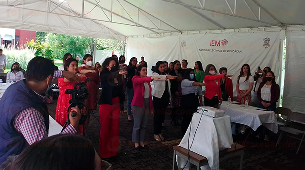 Observatorio Político de Mujeres tiene 44 nuevos integrantes en Michoacán