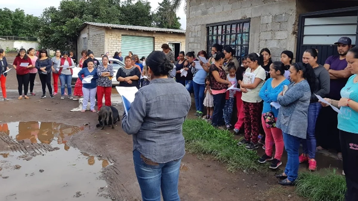 Xóchitl Domínguez, líder del Movimiento Antorchista en Uruapan, considera que la política de AMLO, nos llevó a una grave crisis de salud