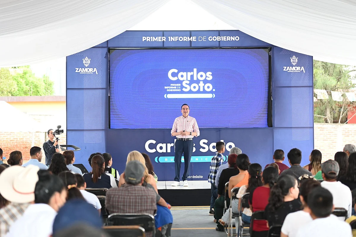 Escuchan en Chaparaco mensaje del primer informe del presidente Carlos Soto