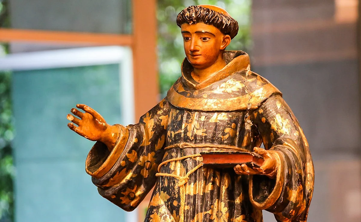 FBI devuelve a México escultura de San Antonio de Padua del siglo XVII