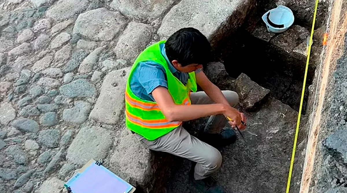 Vestigios del camino real de Morelia, en resguardo de la SCOP