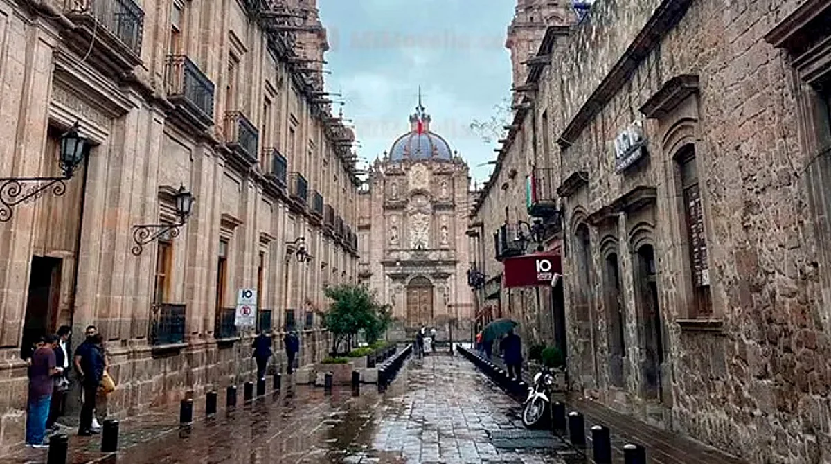 Martes lluvioso en Morelia, el pronóstico