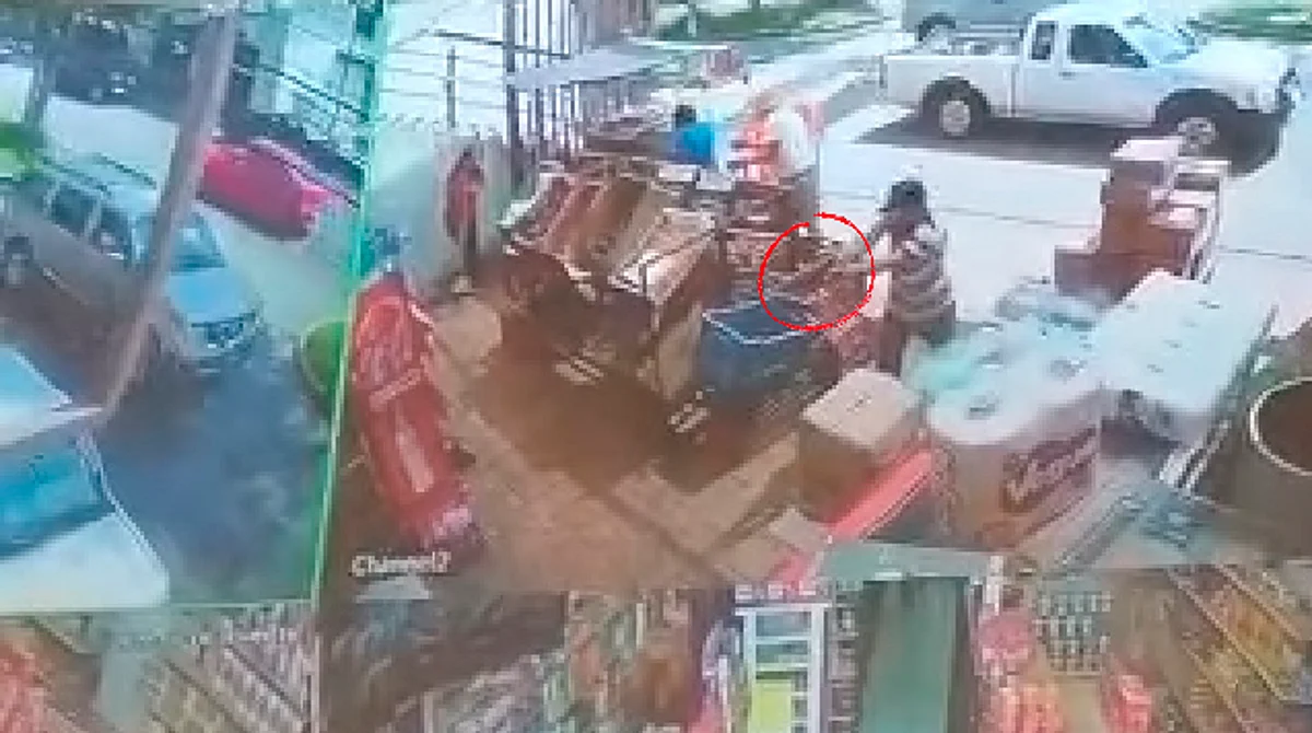 El agresor huyó del lugar