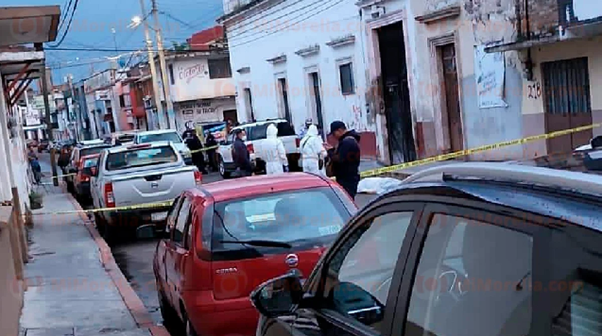 En el sitio fue encontrado un casquillo percutido calibre .9 milímetros