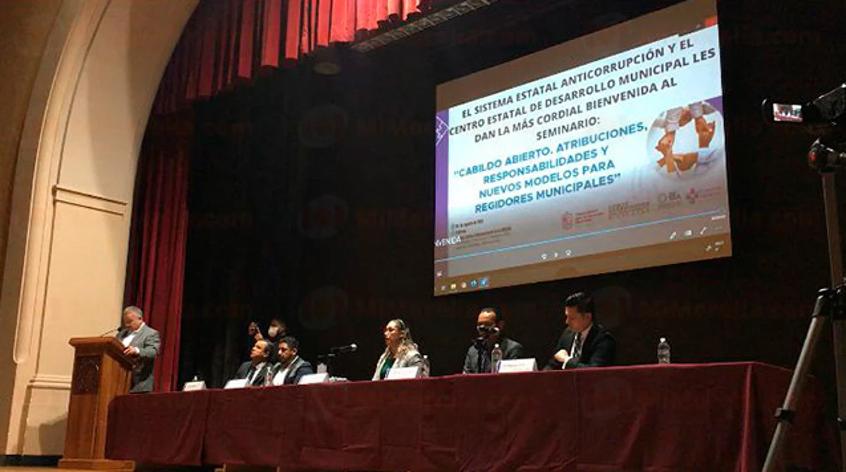 Inauguran seminario de Cabildo abierto dirigido a municipios de Michoacán