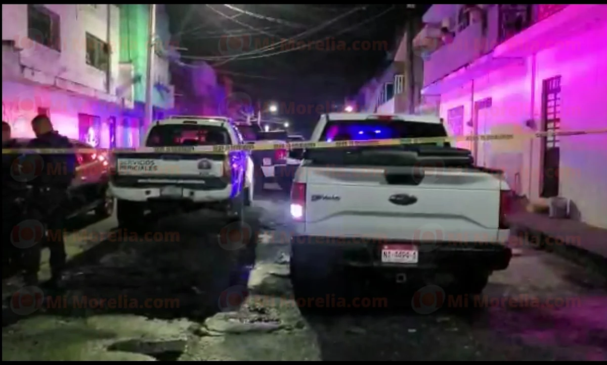 Motociclista es asesinado a balazos en colonia Las Flores de Morelia