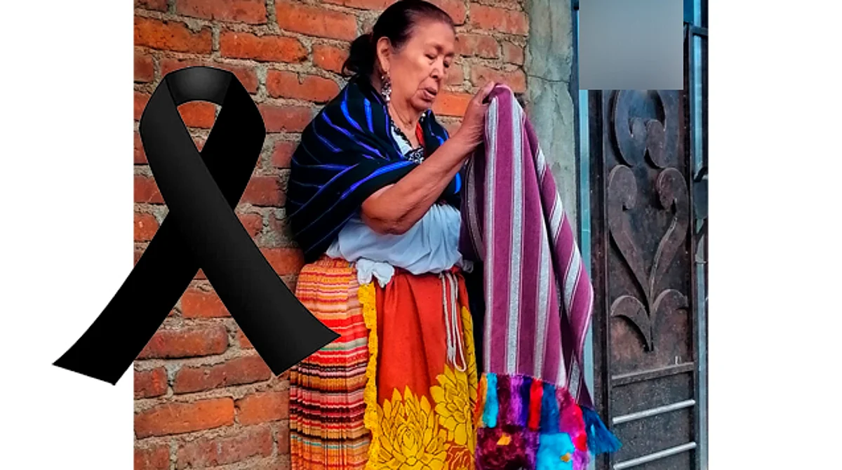 Cecilia Bautista Caballero se dedicaba a hacer rebozos emplumados y vivía en Ahuiran, Paracho, en una comunidad p’urhe.