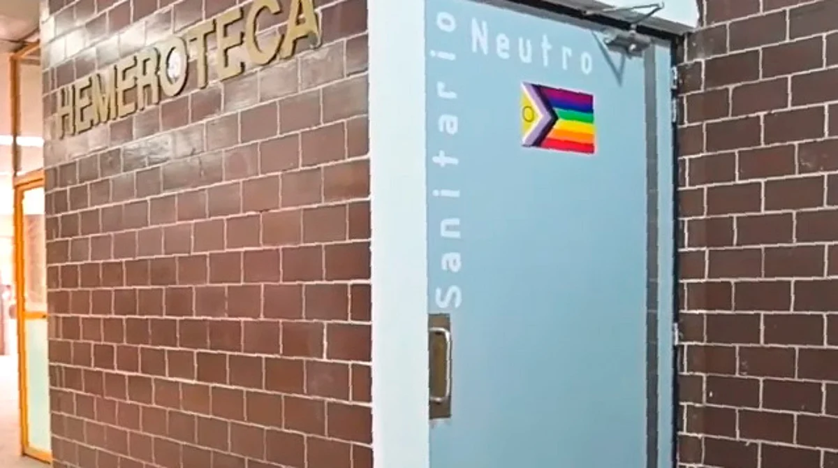 UNAM estrena baño neutro para personas de la comunidad LGBT