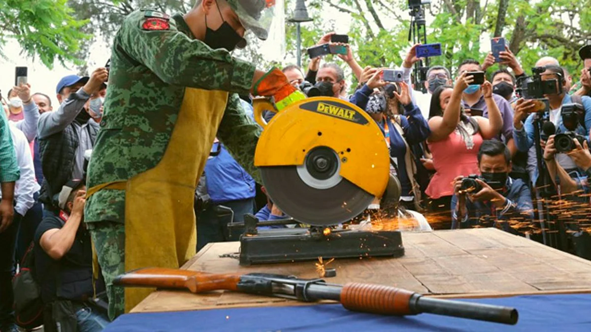 Desconocen el número de armas que se entregaron en Michoacán en años anteriores