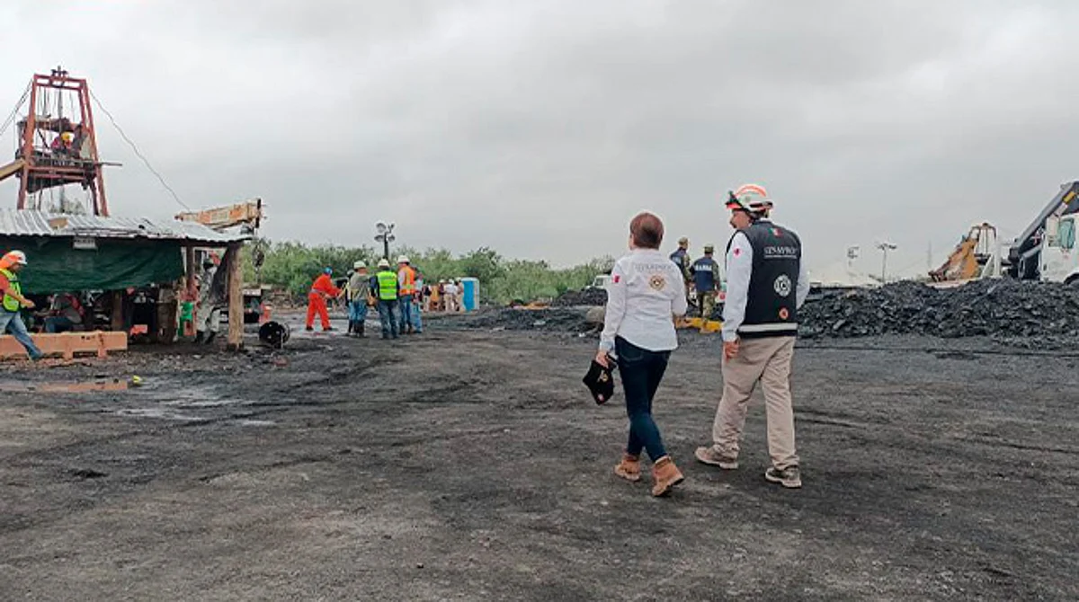 Dos empresas extranjeras participarán en rescate de los 10 mineros en Coahuila