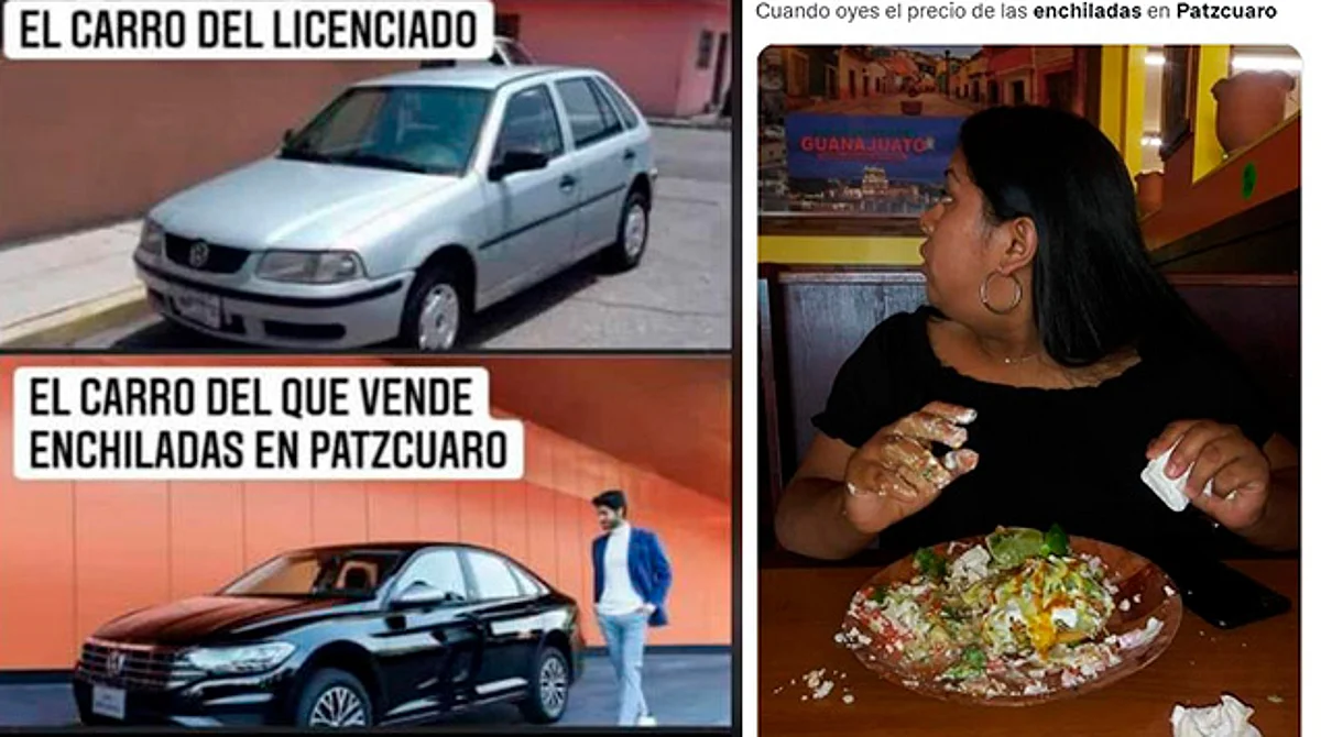 Enchiladas de $810 de Pátzcuaro provocan memes y estos son los mejores