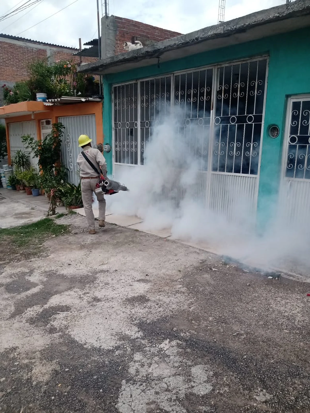 Uno de los principales problemas es la acumulación de agua que se convierte en criaderos de mosquito