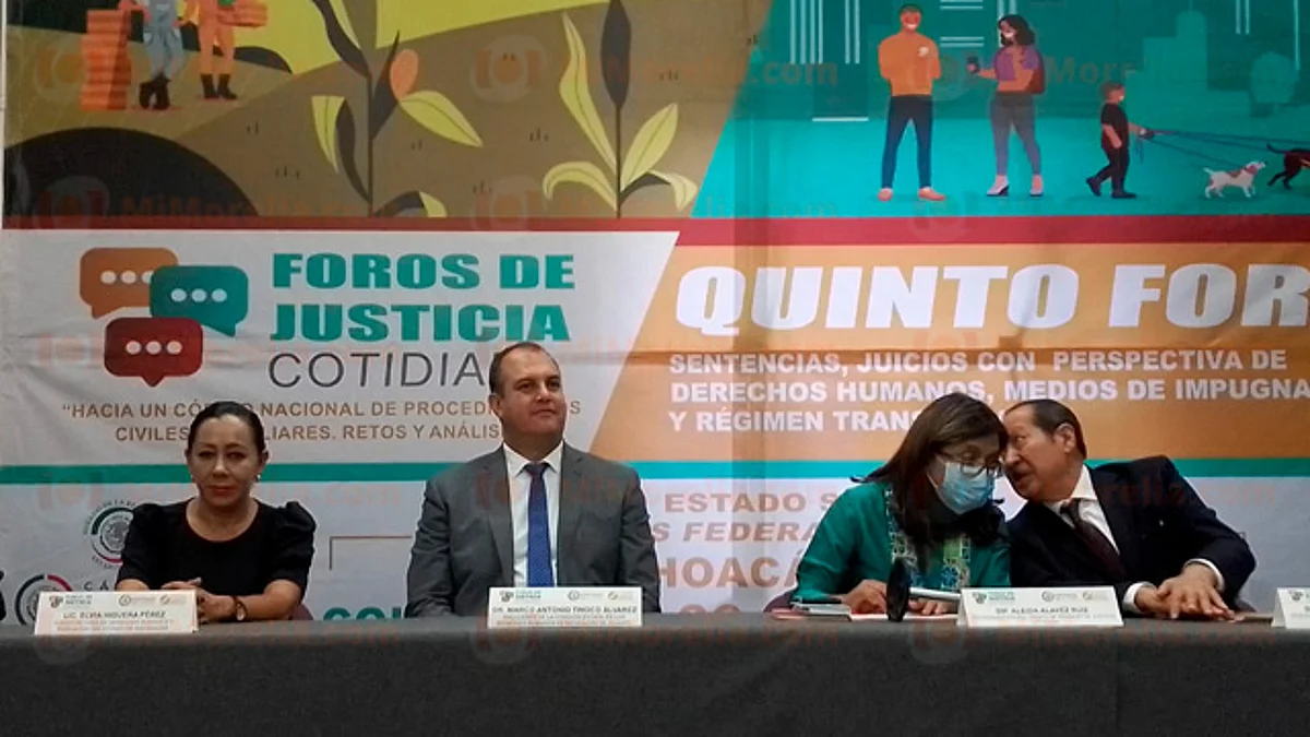 Michoacán, última parada de los foros de Justicia Cotidiana