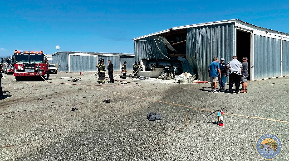 Aviones chocan en aeropuerto de California; reportan varios muertos