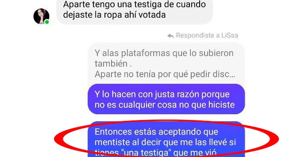Julieta contactó a MIMORELIA.COM para dar su versión de los hechos