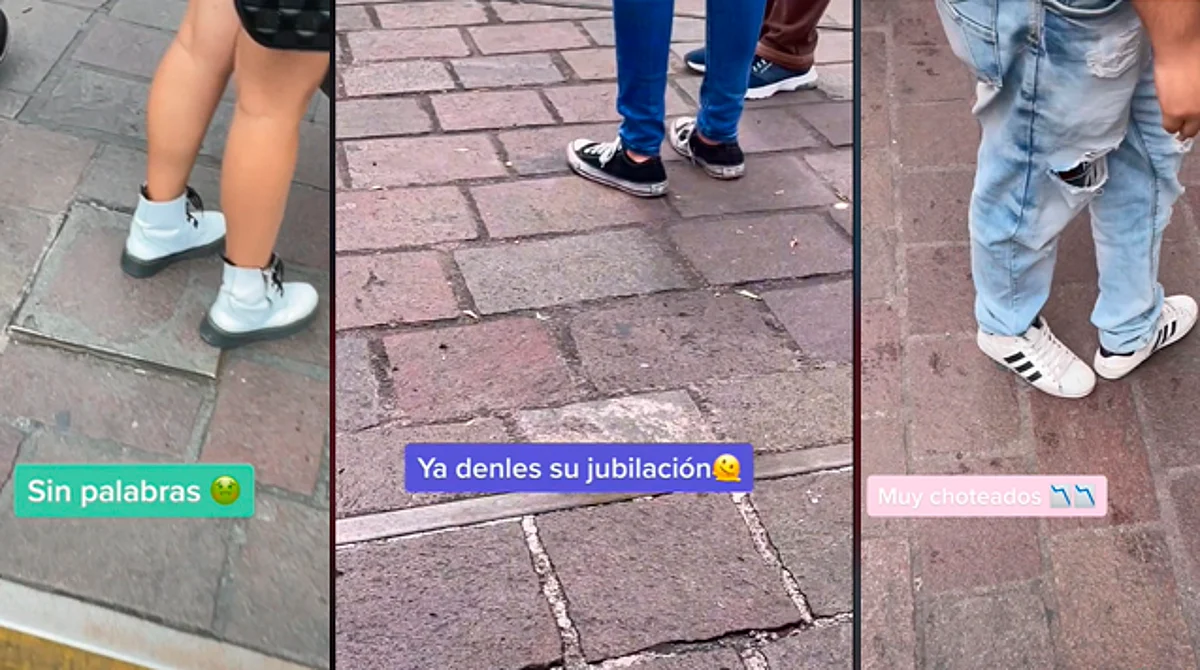 Indigna tiktoker que califica zapatos de la gente en Morelia