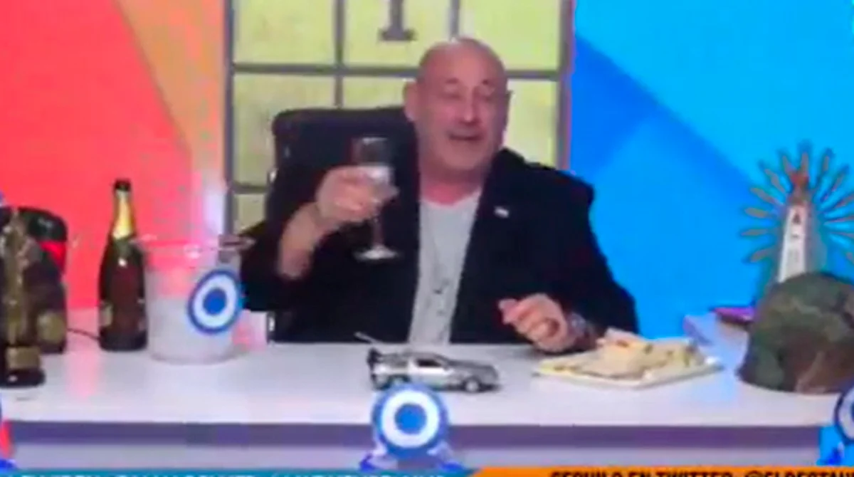 “Basura británica, esta inmundicia de Lucifer," fueron parte de los comentarios que hizo el presentador