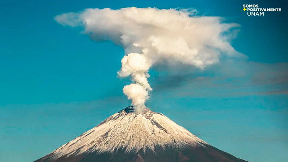 Desde hace más de un año el volcán presenta un ritmo de actividad baja, con menos emisiones de ceniza