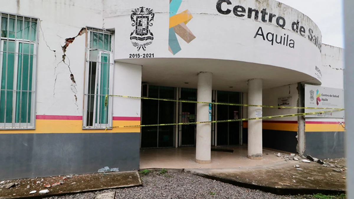 El gobernador recorrió la zona afectada