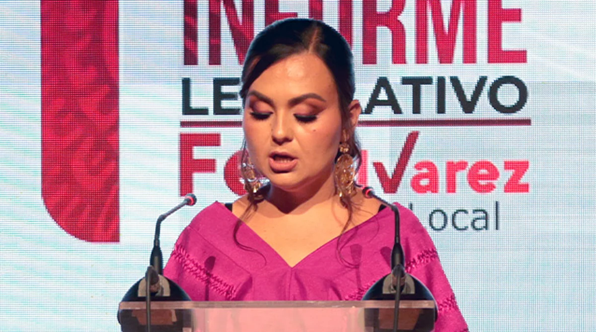 Rinde primer informe legislativo María Fernanda Álvarez Mendoza, diputada local por Morena en Michoacán