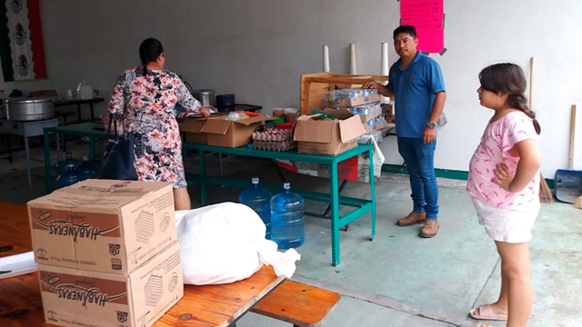 DIF Michoacán y PC estatal apoyan en refugios a damnificados por el sismo