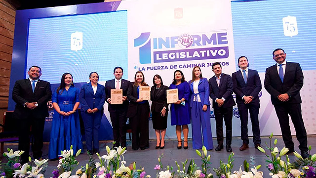 Presenta Grupo Parlamentario del PAN la fuerza de caminar juntos en su primer informe legislativo