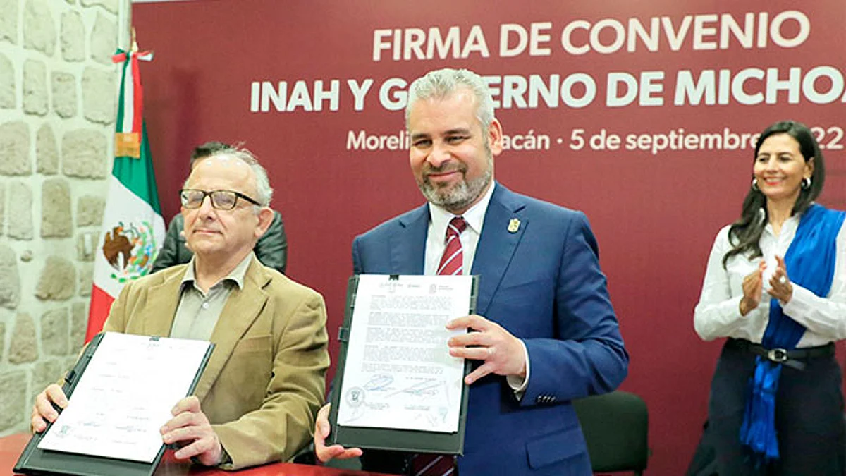 El objetivo es fortalecer el trabajo coordinado para la preservación del patrimonio material y cultural de Michoacán