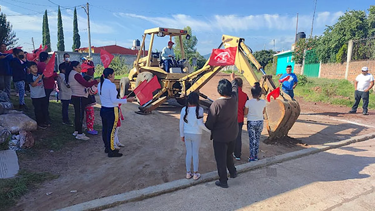 La obra beneficiará a más de 100 familias de la comunidad