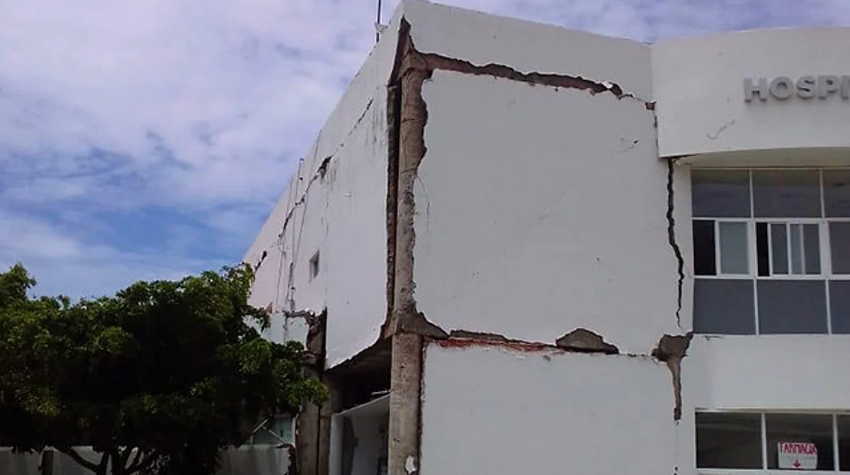 Hospital Comunitario de Maruata, con daños tras sismo; no había internados