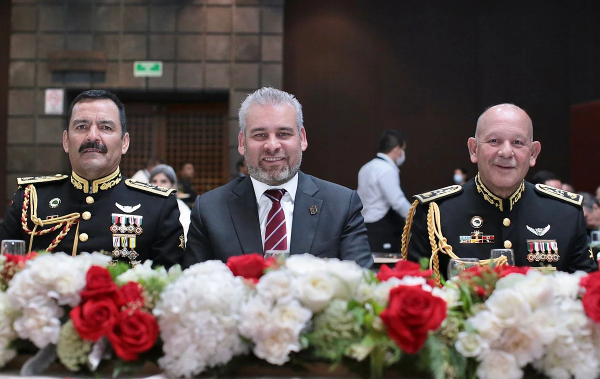 Bedolla ratifica confianza de las y los michoacanos en las fuerzas armadas