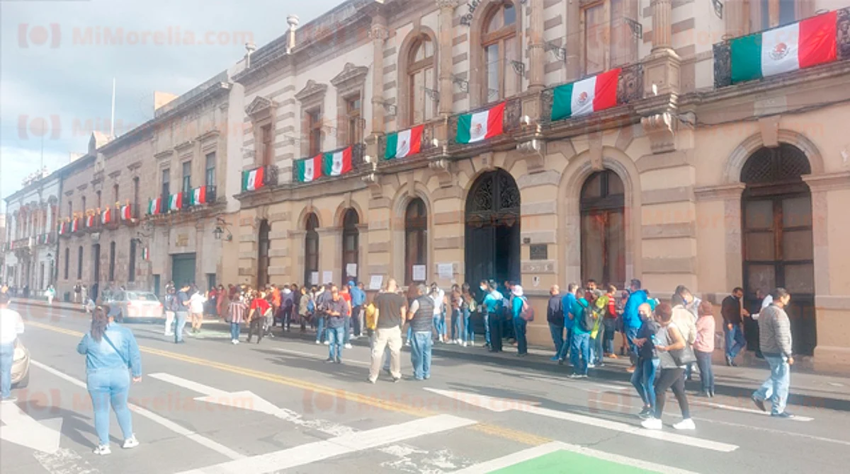 Algunas de las manifestaciones no obstruyen vialidades