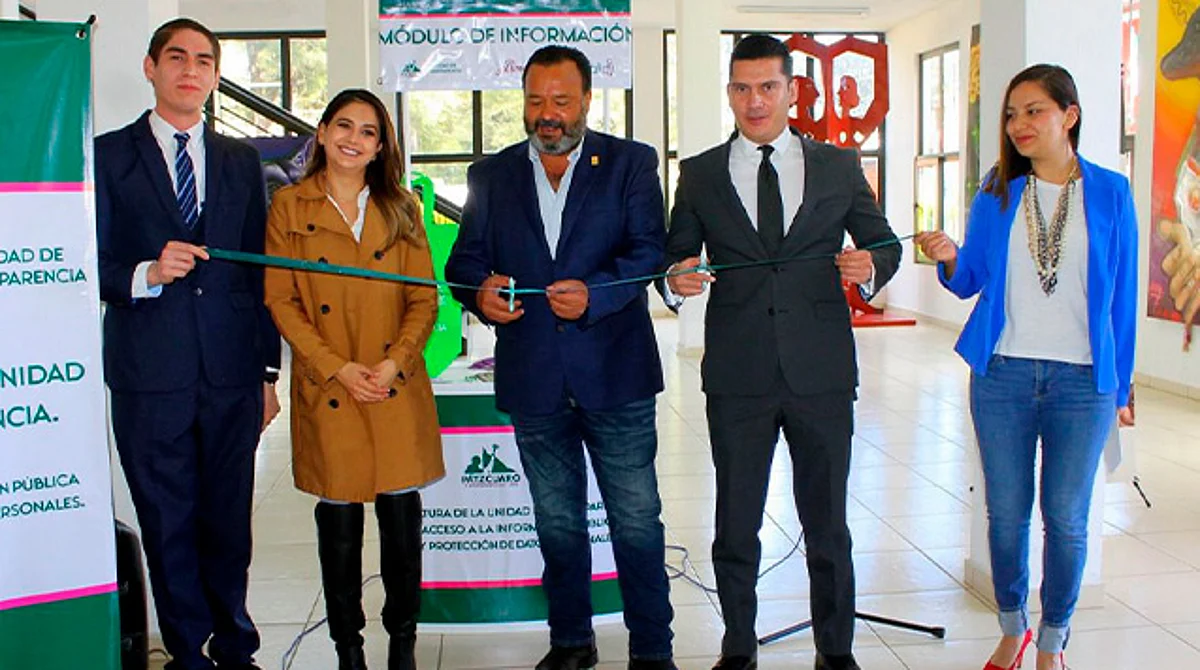 Relanzan módulo de atención ciudadana en la Unidad de Transparencia de Pátzcuaro