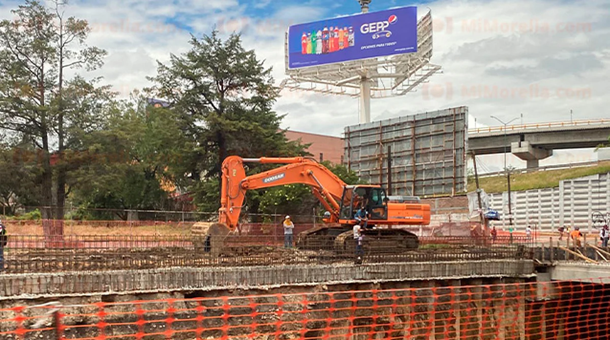 Morelia: reactivan parcialmente trabajos en obra de salida Salamanca