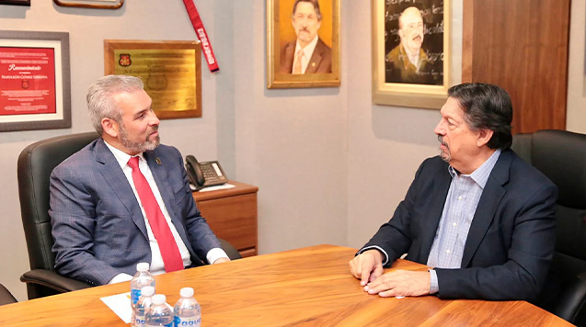Bedolla y Gómez Urrutia abogan para solucionar conflicto laboral en Fertinal de LC