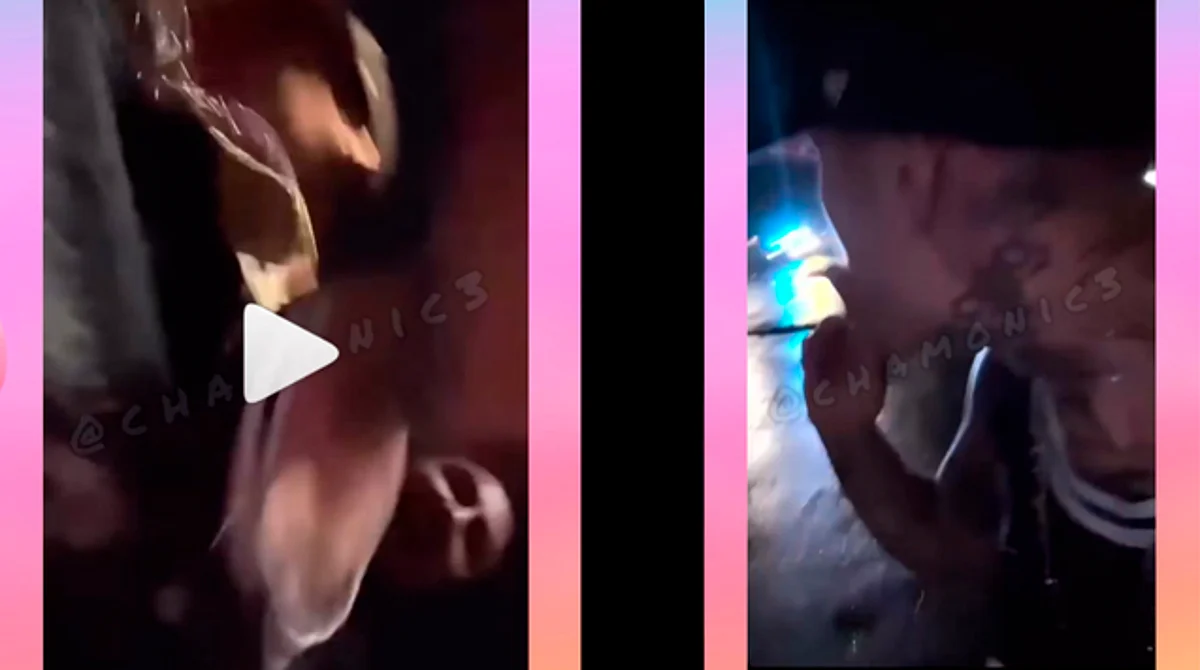 El cantante fumaba presuntamente marihuana en la vía pública