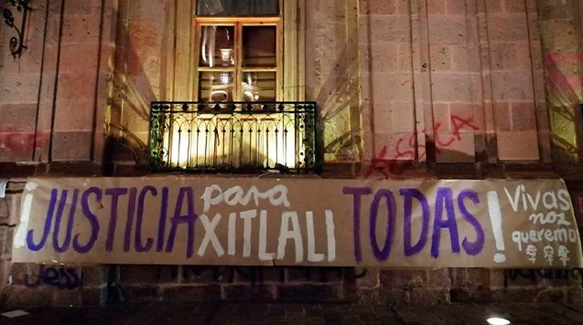 Exigen feministas sentencia contra las dos presuntas homicidas de Xitlali Ballesteros